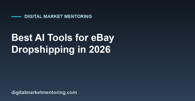 Best AI Tools for eBay Dropshipping in 2026